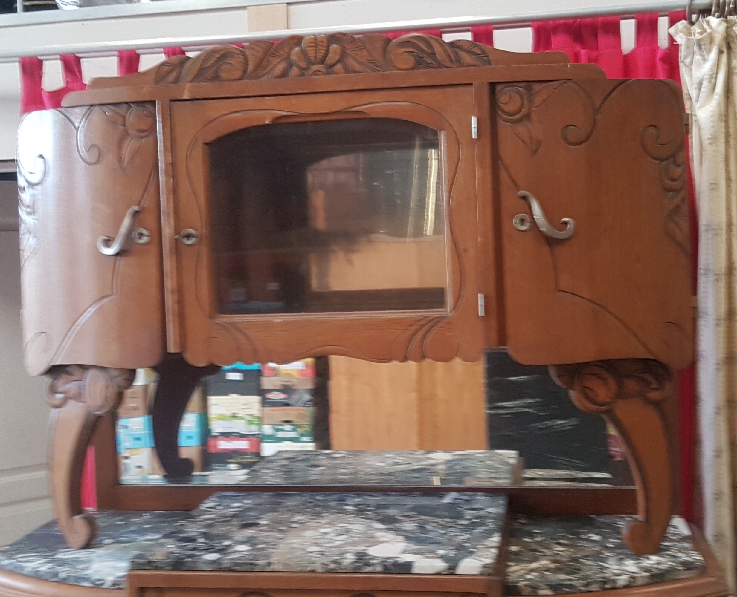 Vaisselier, buffet 2 body 40s