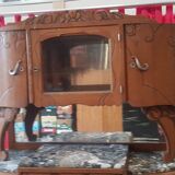 Vaisselier buffet 2 corps années 40