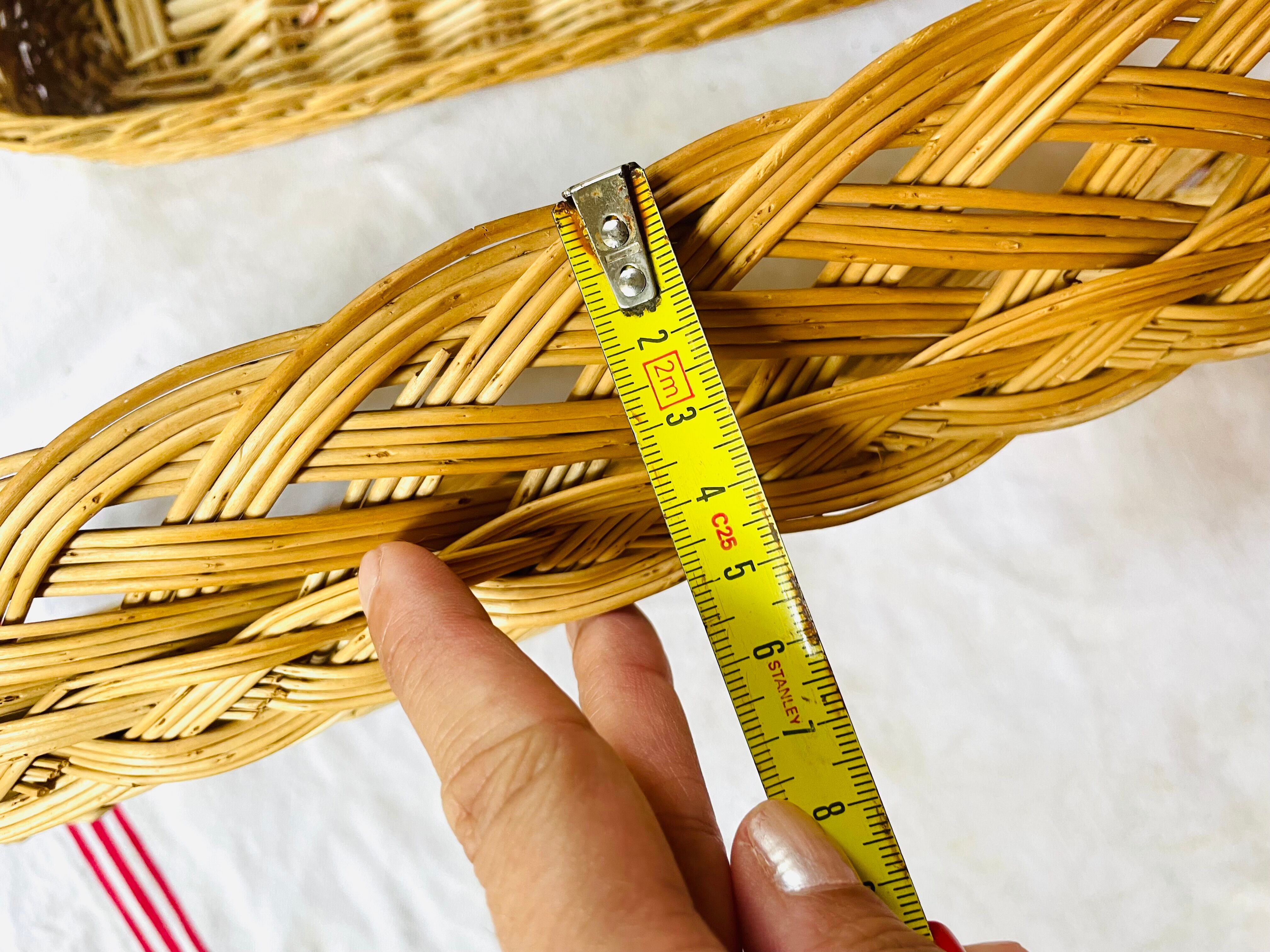 wicker bread baskets