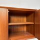 1960s vintage large minimalistic mid-century teak sideboard
