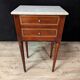 Pair of Louis XVI Style Mahogany Bedside Tables