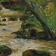 Oil on Canvas "Stream in the Forest", signed A. Markowicz – Early 20th century