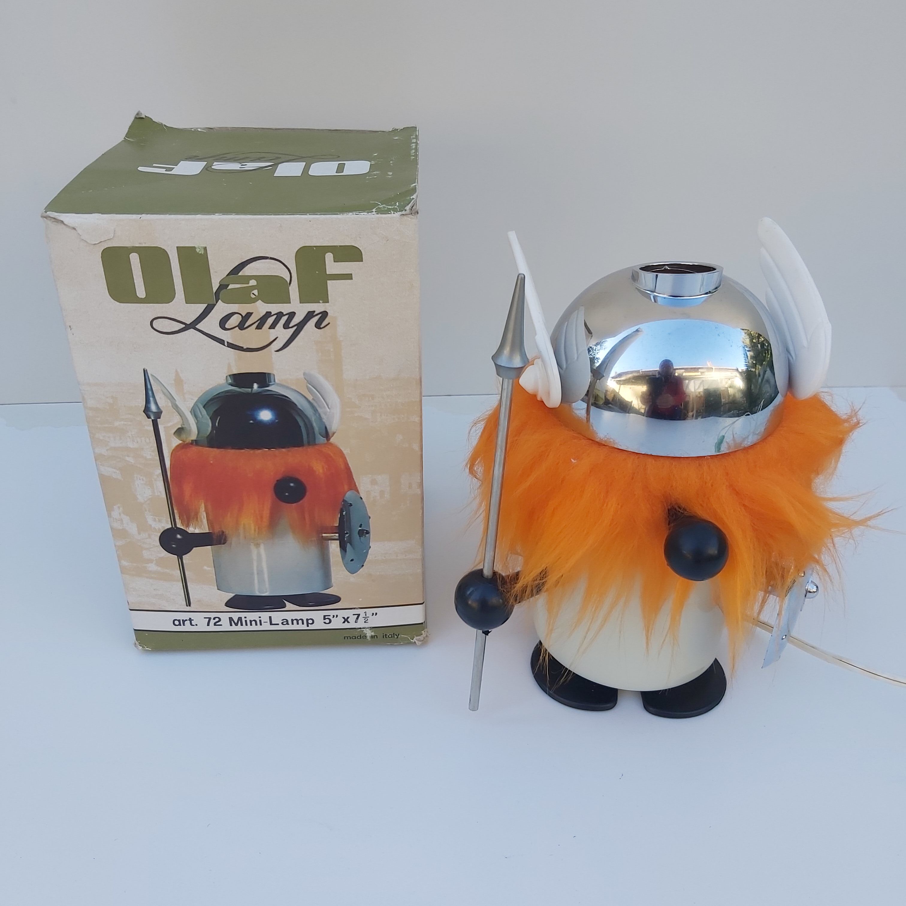 Viking lamp OLAF Italy 60s