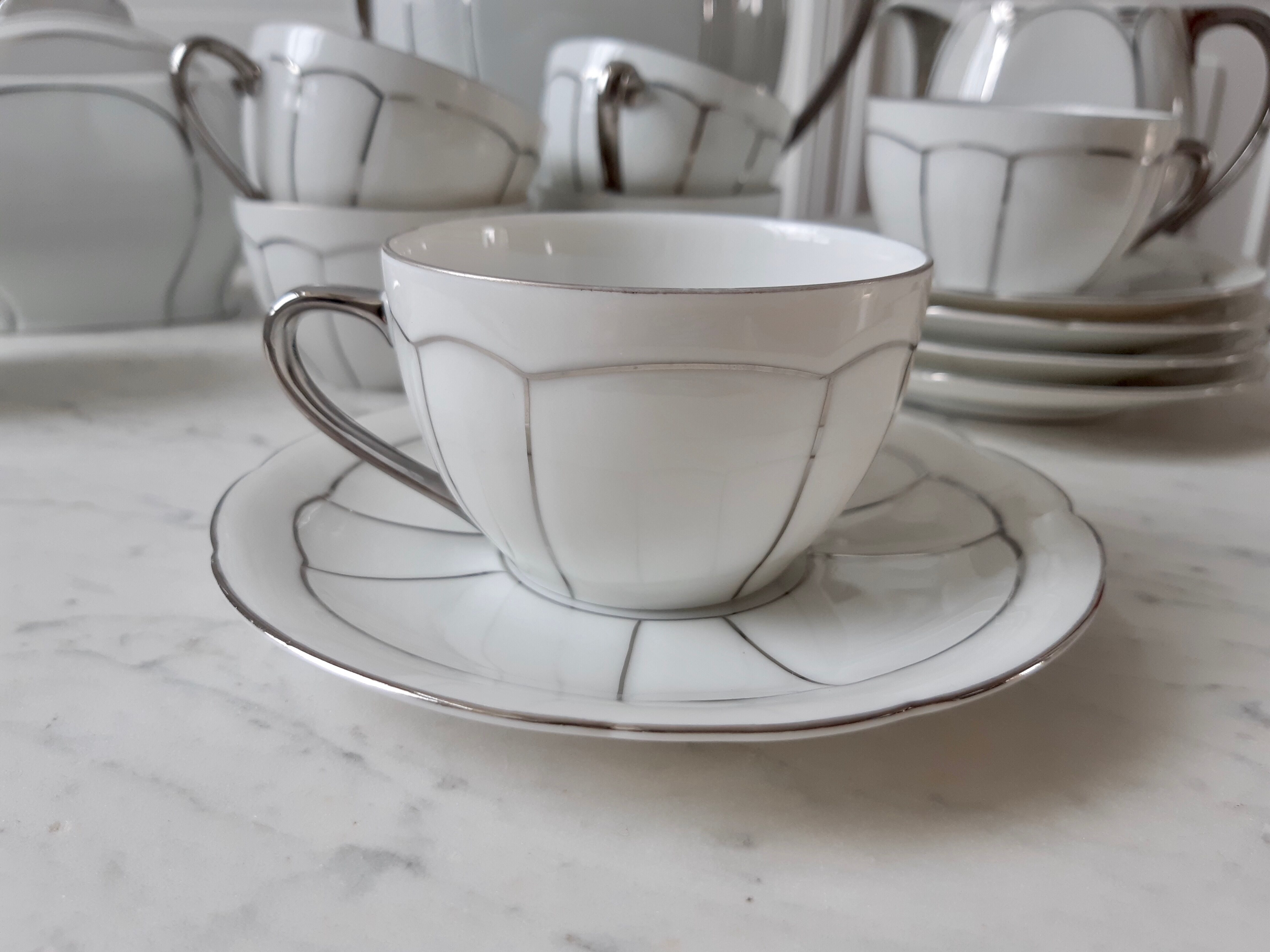 Art Deco coffee service