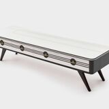 Lowboard en bois, design danois, années 1960, production : Denmark