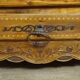 Armoire Bonnetiére régionale en noyer et marquéterie – époque XVIIIe siècle