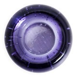 Thick glass tealight holder from the 70s/80s