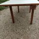 Table en bois massif