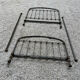 Cast iron and wrought iron bed 1950