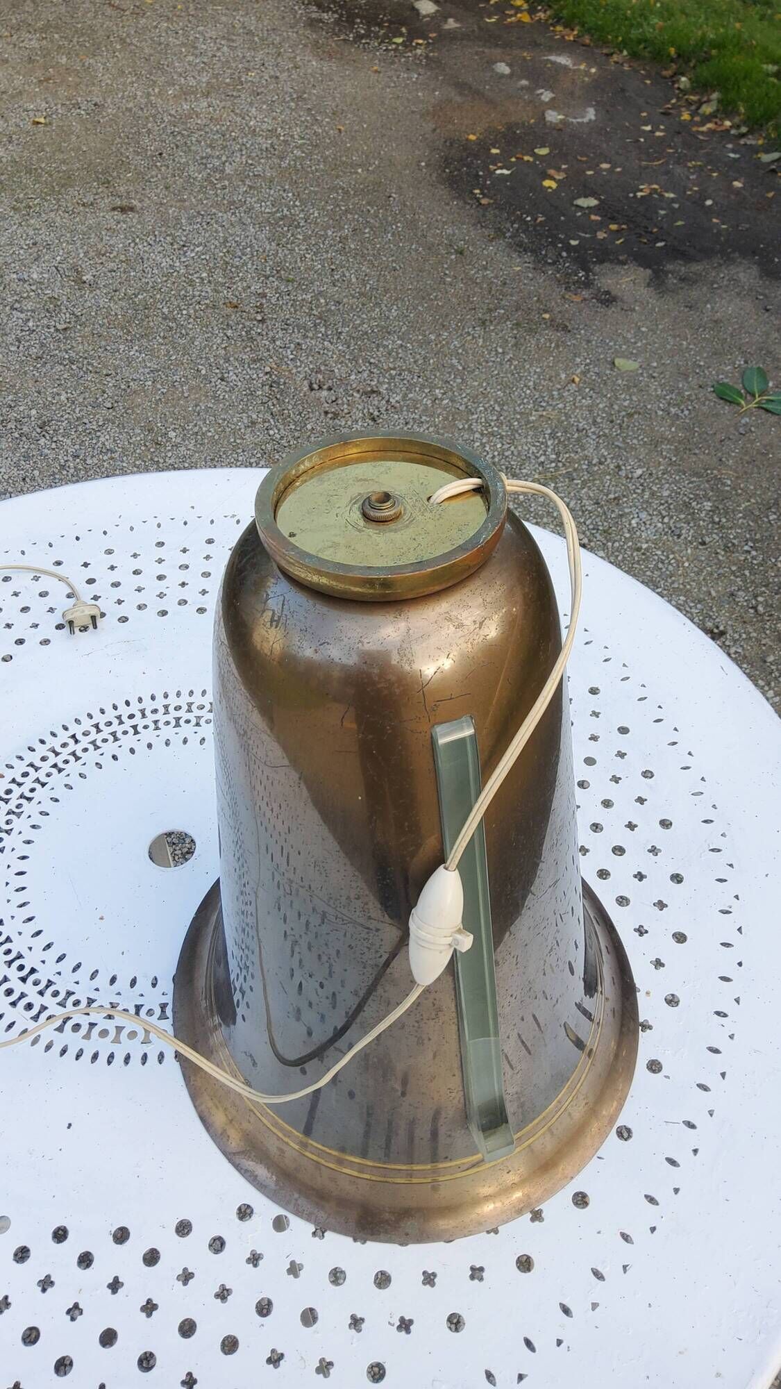 Art deco lamp from the 30s/40s of the Morand house
