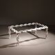 Brutalist Chain Link Coffee Table | France 1970s
