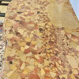 Commode Transition pink marble top Breche d'Aleppo