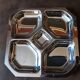 Metal compartment dish