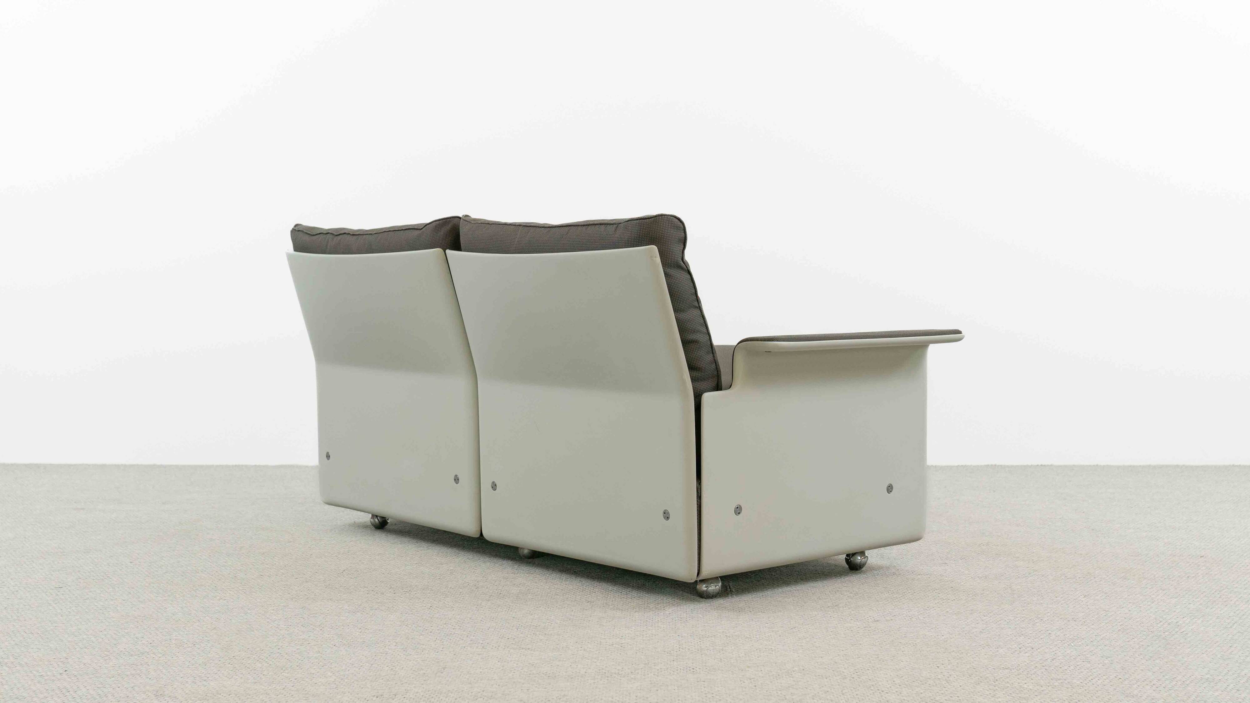 Vitsoe seatgroup by dieter rams, model 620, easychair+sofa