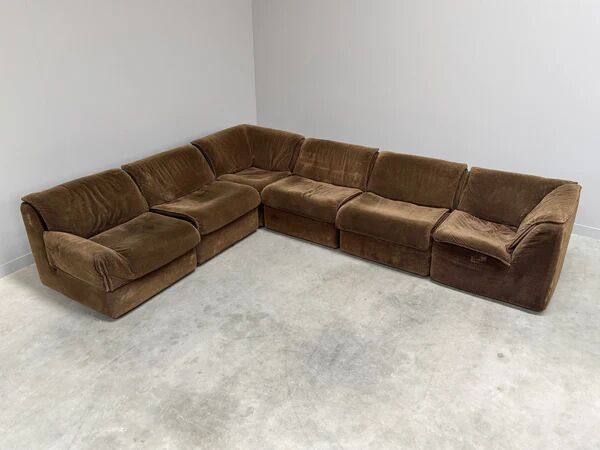 Modular upholstery element sofa by COR, 1970s