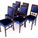 Art Nouveau table and chairs from the 1930s. After renovation.