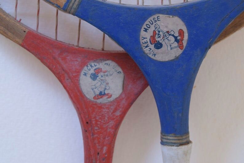 80s kids' badminton rackets