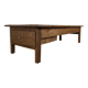 Table basse en chêne