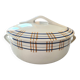 Soup tureen with lid Model Poitou from Sarreguemines