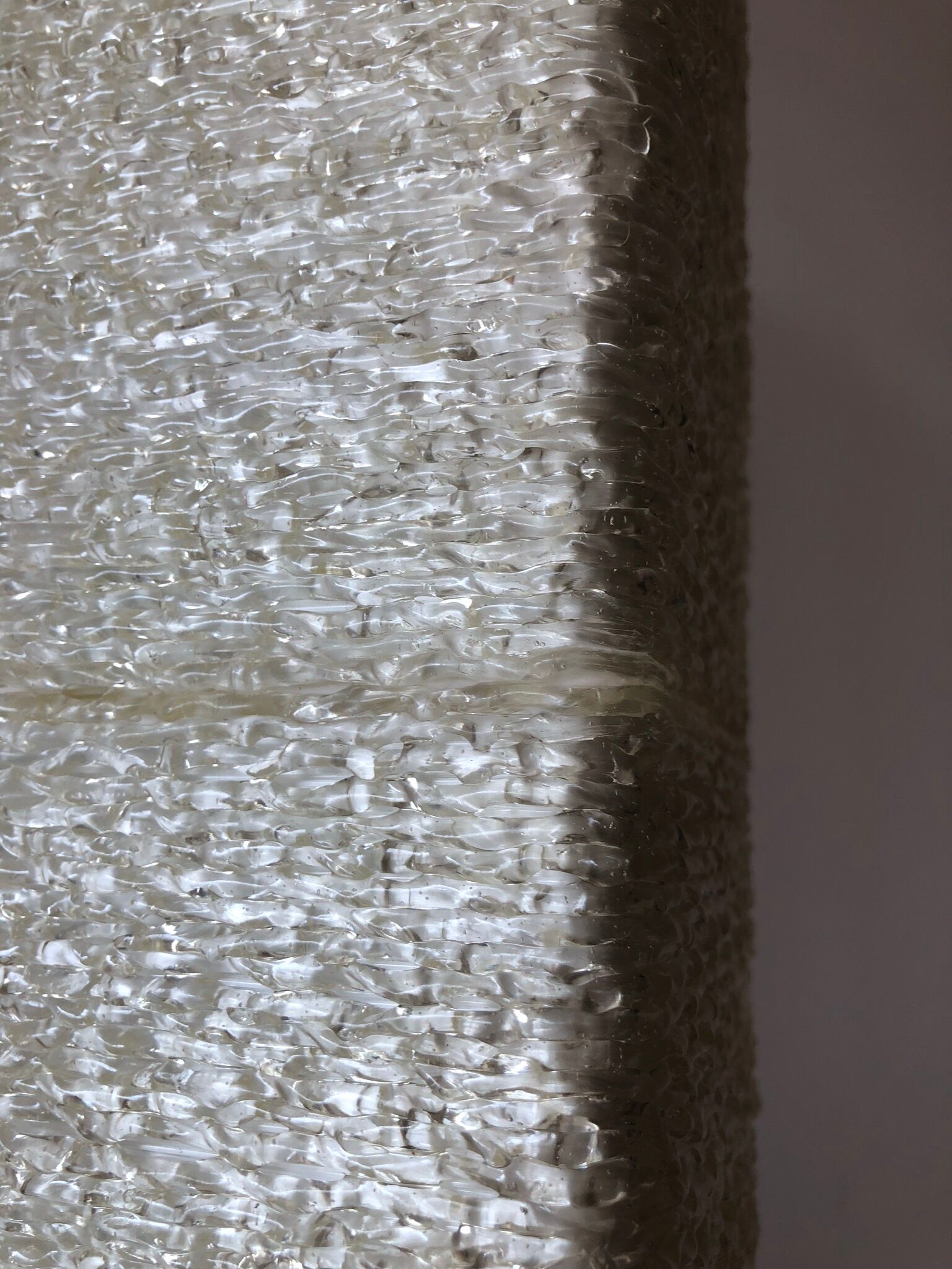 Maison Arlus floor lamp in metal brass and perspex