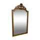 Louis XVI style mirror in wood and gilded stucco XIX century