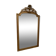 Louis XVI style mirror in wood and gilded stucco XIX century