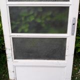 Porte vintage vitrages translucides