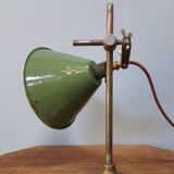 Vintage industrial desk lamp from the 1930s.