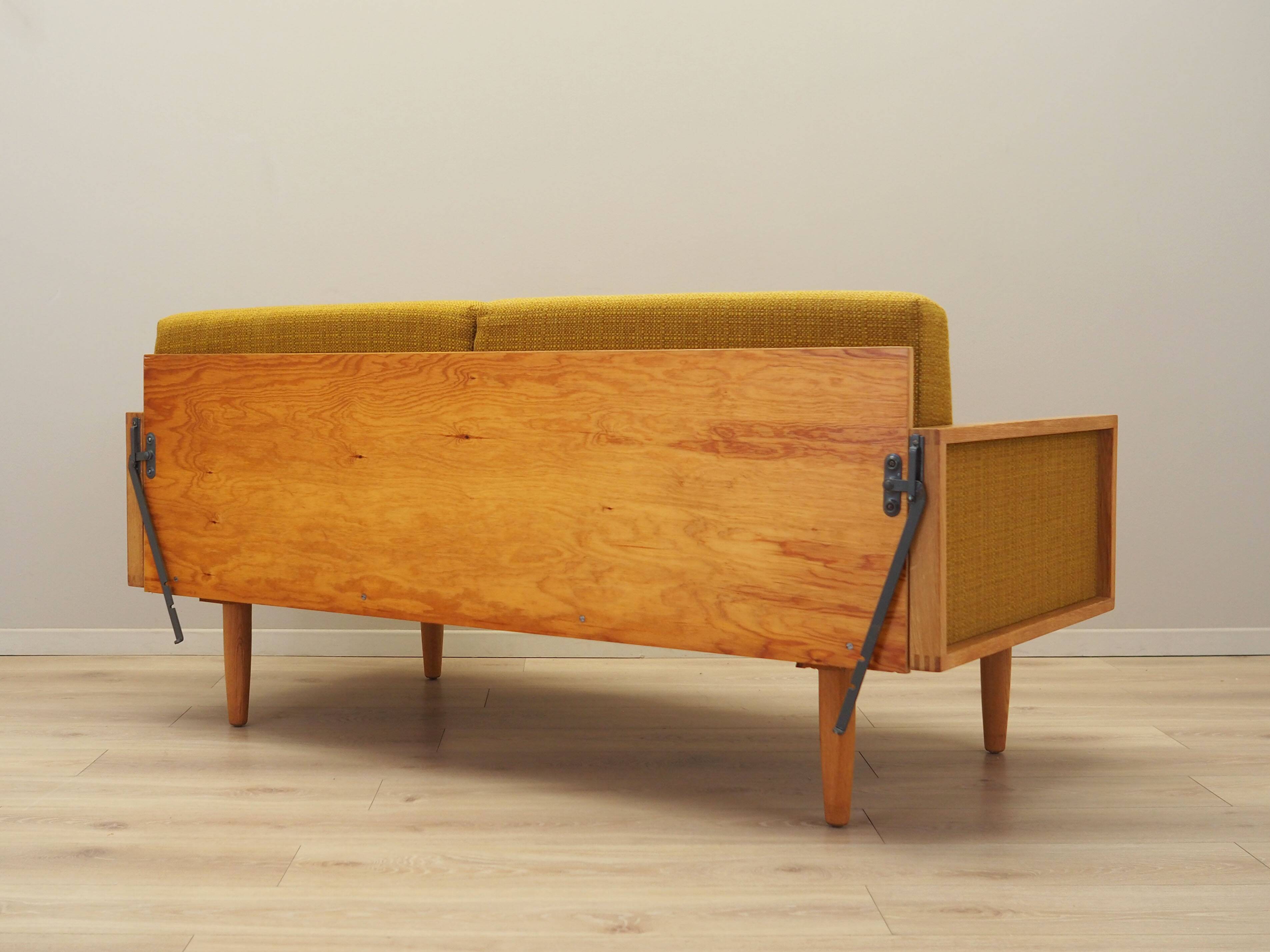 Oak sofa, Danish design, 1960s, production: Denmark