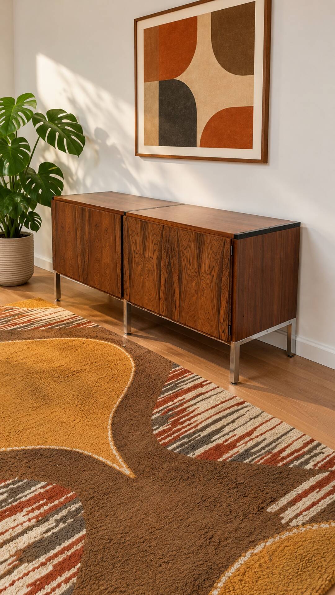 Vintage minimalist sideboard