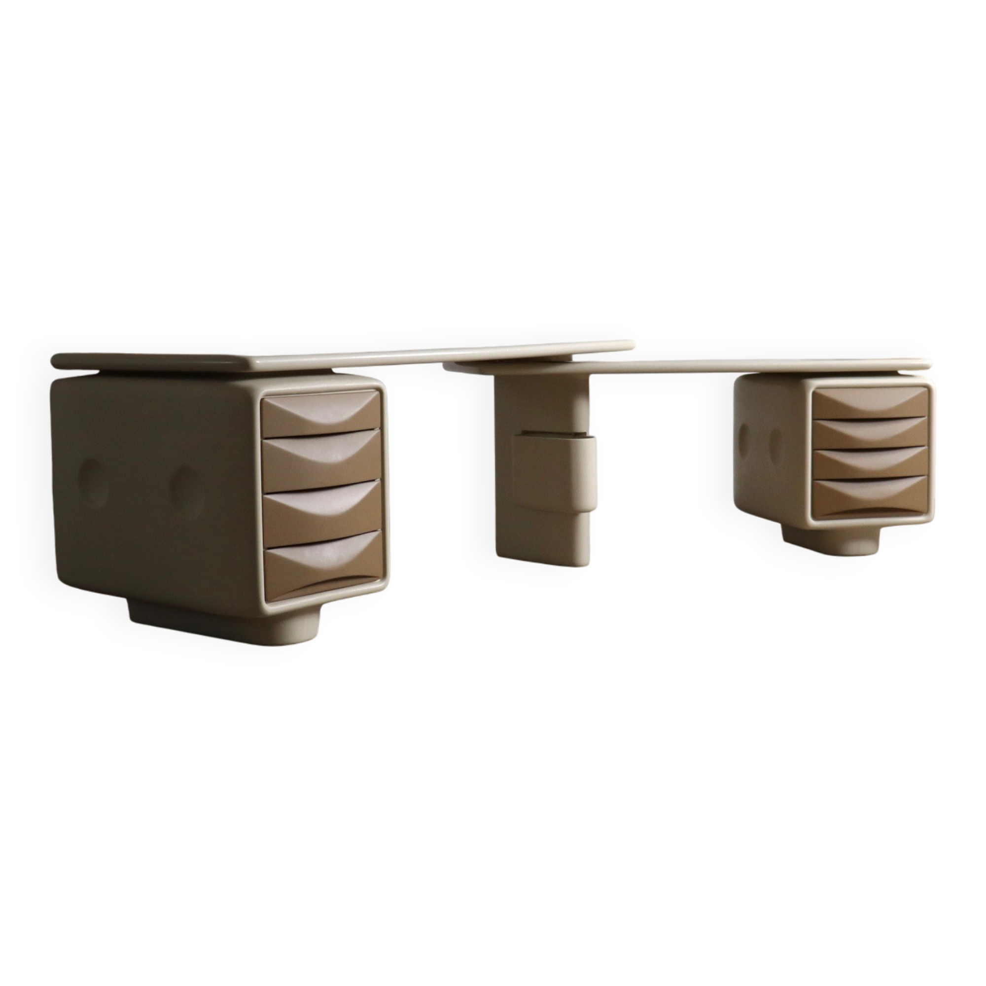 Ernest Igl Jet corner desk for Wilhelm Werndl, 1970s