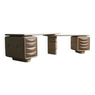 Ernest Igl Jet corner desk for Wilhelm Werndl, 1970s