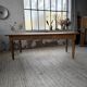 Table de ferme en merisier