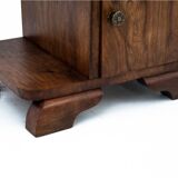 Art deco bedside tables, poland, 1950s