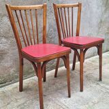 Paire de chaises bistrot Baumann