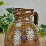 Pichet en grès signé Baudat