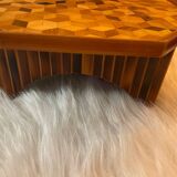Bamboo marquetry display