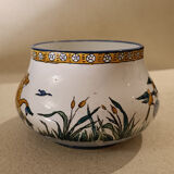 Small planter in Gien earthenware late nineteenth century