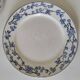 3 assiettes plates Digoin Sarreguemines modèle Pêcher