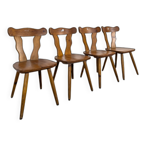 Série de 4 chaises de