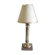 Table lamp in gilded brass and marble - mid 20th century.