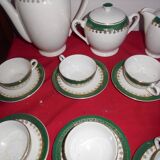 coffee service, porcelain, sarreguemines