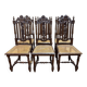 Set of 6 vintage high chairs