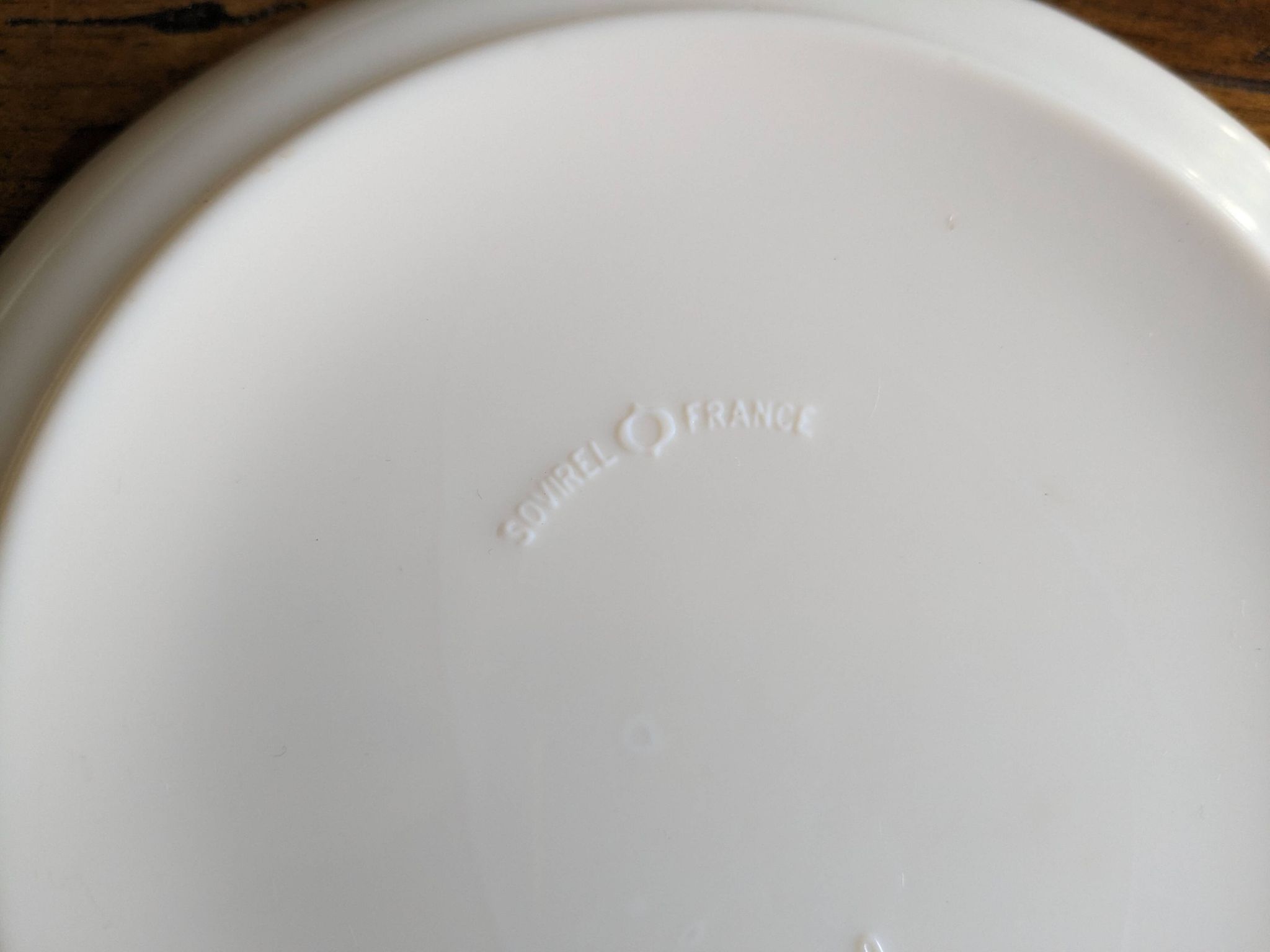 Service de 10 assiettes à dessert vintages par Sovirel