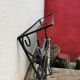 Porte manteau en fer forgé vintage