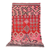 Vintage Handmade Boujaad Rug 156 x 293 cm - Berber rug - Moroccan wool rug