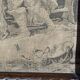 Set of two antique framed gobelins from France from the 19th century