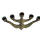 Brutalist - Horst Dalbeck - bronze- candlestick- Duitsland - 1950-1970