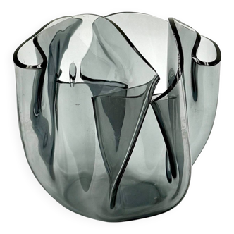 Vase Space Age « Mouchoir » par Luigi Massoni pour Guzzini, 1970s