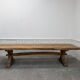 Solid oak bench from the 1950s